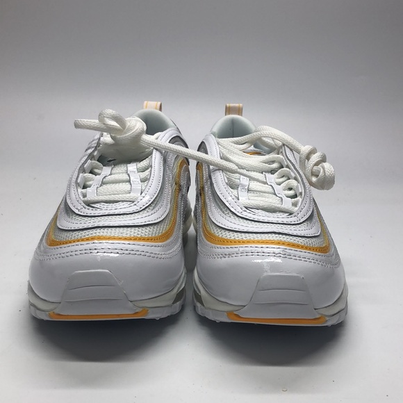 Women’s Nike AirMax 97 Yellow/White DM8268-100 NWOB - Picture 3 of 5